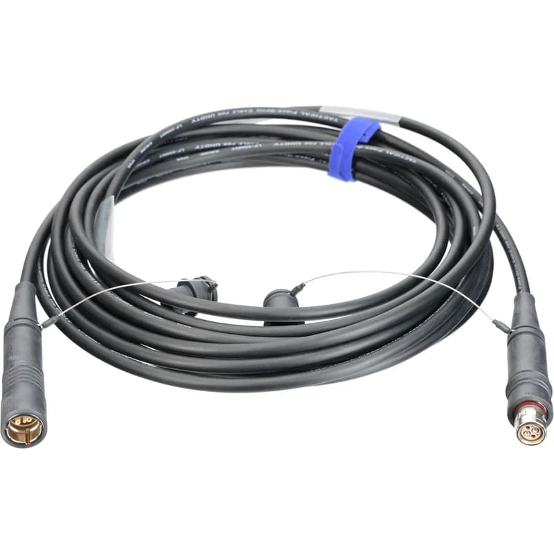 SMPTE cable socket and cable plug with cable marking