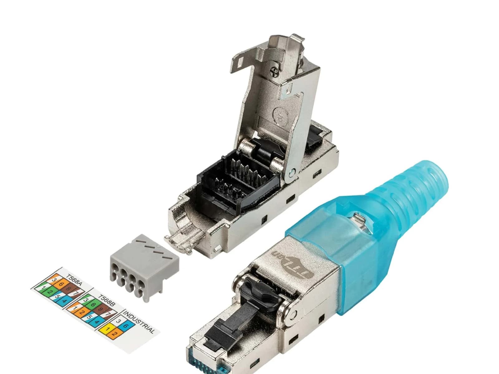 RJ45 field-assembly plug — product image from TTL Network